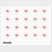 Hart Sticker - Schattigee Liefde Decal (Vel)