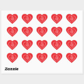 Hart Stickers (Vel)