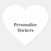 Hart Stickers 1,5 inch (Voorkant)