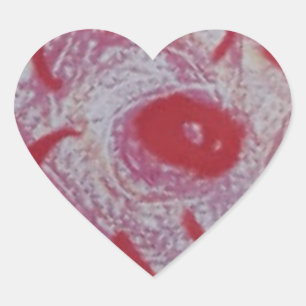 Hart Stickers Rosa