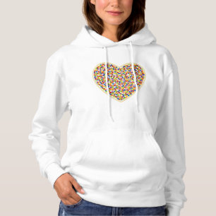 Hart Stippen Hooded Sweatshirt