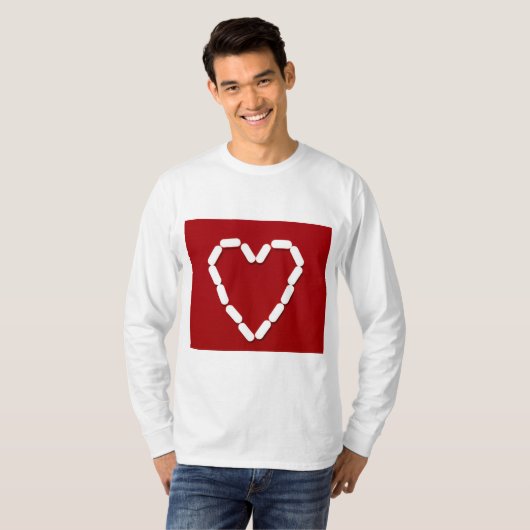 Hart. Stop depressie. T-shirt (Voorkant volledig)