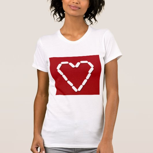 Hart. Stop depressie. T-shirt (Voorkant)