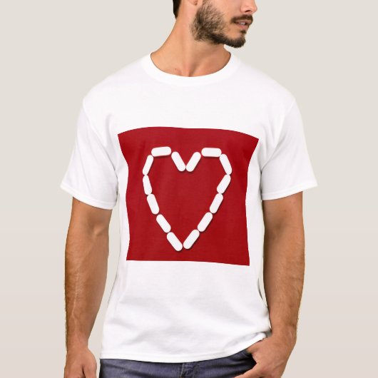 Hart. Stop depressie. T-shirt (Voorkant)