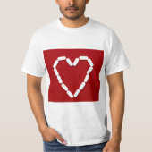 Hart. Stop depressie. T-shirt (Voorkant)