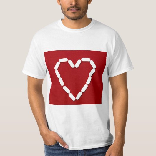 Hart. Stop depressie. T-shirt (Voorkant)