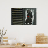 Hart stoppen poster (Keuken)