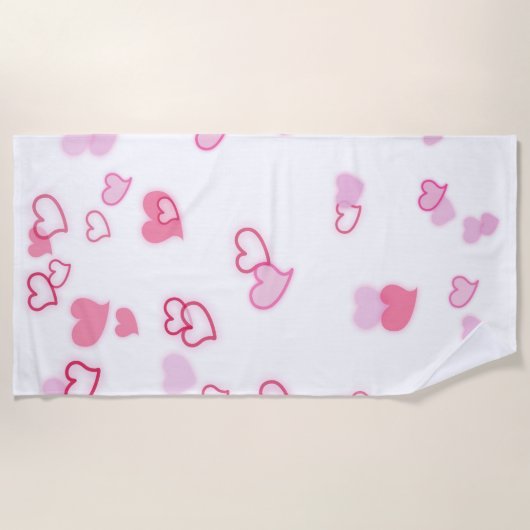 hart strandlaken (Voorkant)