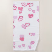 hart strandlaken (Voorkant)