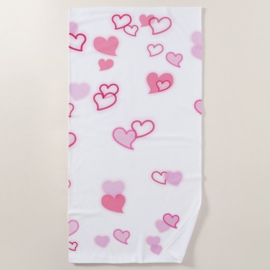 hart strandlaken (Voorkant)