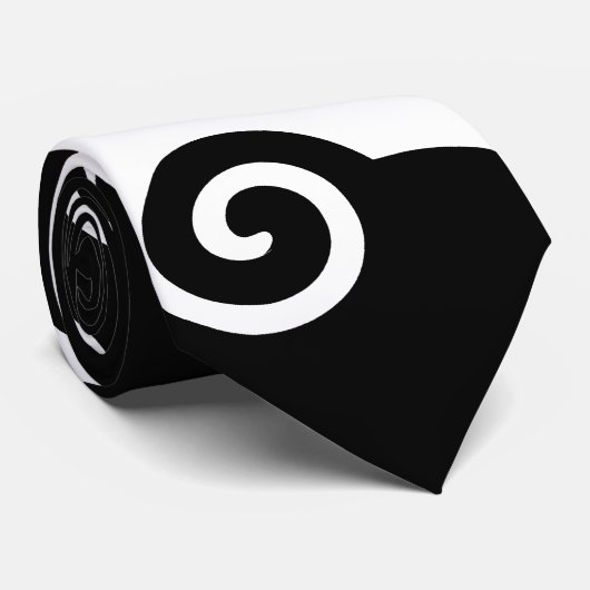 hart stropdas (Opgerold)