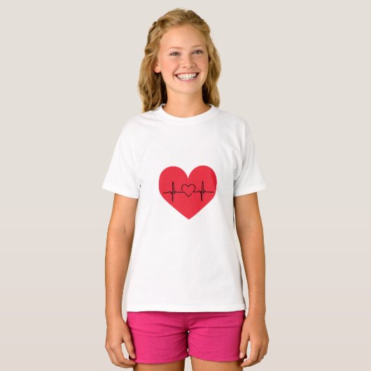 hart t-shirt (Voorkant volledig)