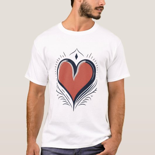 hart t-shirt (Voorkant)
