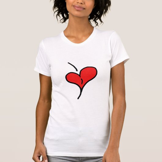 hart t-shirt (Voorkant)