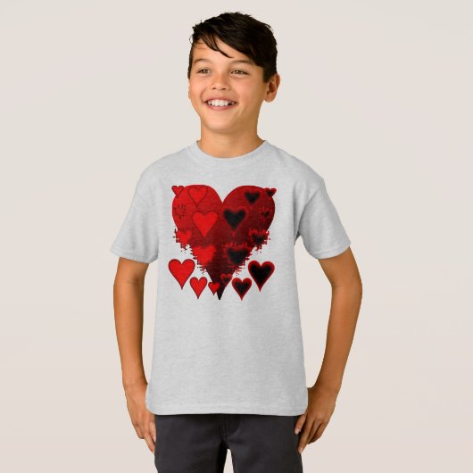 hart t-shirt (Voorkant volledig)