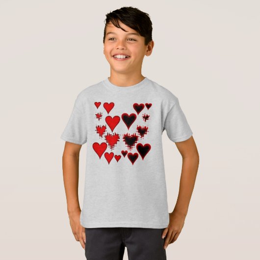 hart t-shirt (Voorkant volledig)