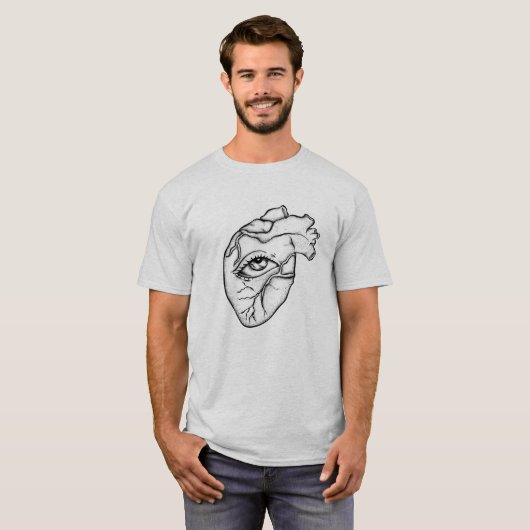 hart t-shirt (Voorkant volledig)