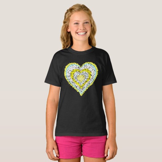 hart t-shirt (Voorkant volledig)