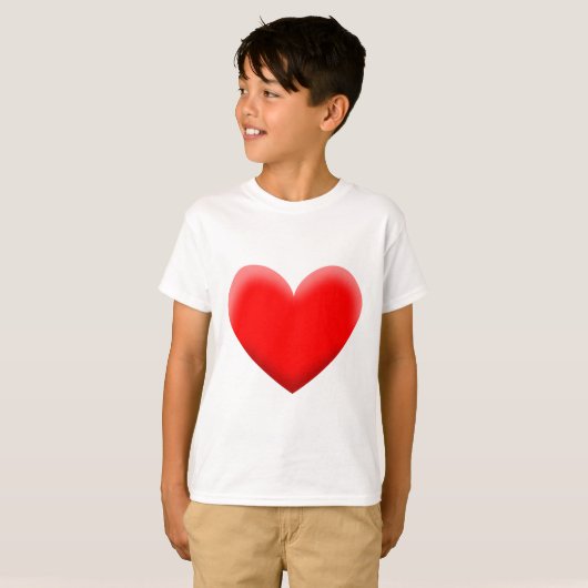 Hart T-shirt (Voorkant volledig)