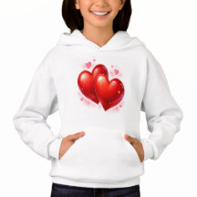 Hart T-shirt voor kinderen, Meisjes Mode 