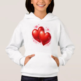 Hart T-shirt voor kinderen, Meisjes Mode 