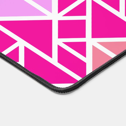 Hart tangrampatroon bureaumat (Hoek)