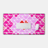 Hart tangrampatroon bureaumat (Keyboard & Muis)