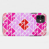 Hart tangrampatroon Case-Mate iPhone case (Achterkant (horizontaal))