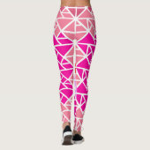 Hart tangrampatroon leggings (Achterkant)