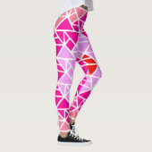 Hart tangrampatroon leggings (Rechts)
