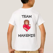 hart, TEAM (jeugd) T-shirt (Achterkant)