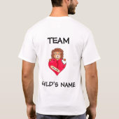 hart, TEAM T-SHIRT (Achterkant)
