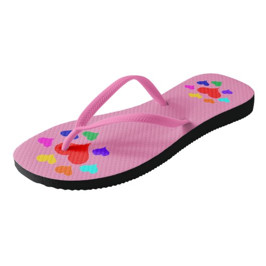 hart teenslippers (Schuin)