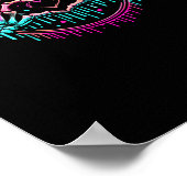 Hart Teken Skelet Hand - Spooky Skeleton Hallowe Poster (Hoek)