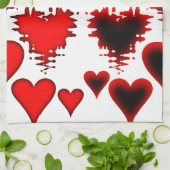 hart theedoek (Gevouwen)