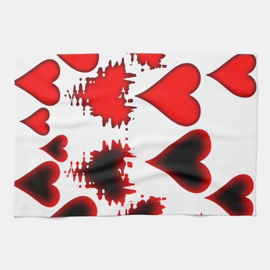 hart theedoek (Horizontaal)