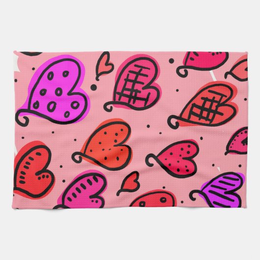 hart theedoek (Horizontaal)