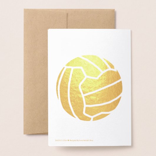 Hart Theme Netball Coach Dank je wel Goud Folie Kaarten (Met envelop)