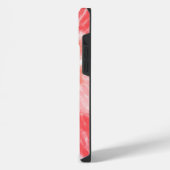Hart Tie Dye Monogram iPhone Hoesje (Linkerkant)