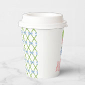 Hart Topiary Tuin | Monogram Papieren Bekers (Rechts)