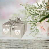 Hart, Tortelduifjes Stickers, Diamond Ring Sticker