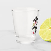 Hart tot Hart, Hand tot Hand - Romantisch Quote Shot Glas (Links)