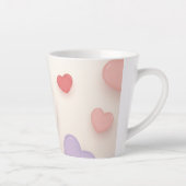 Hart-tot-Hart-mok Latte Mok (Rechts)
