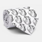 Hart tot hart stropdas (Opgerold)