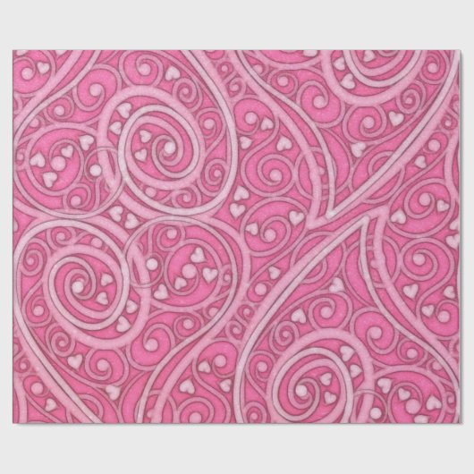 Hart tot hart Valentijnsdag 2 Cadeaupapier (Vlak)