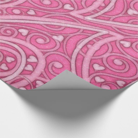 Hart tot hart Valentijnsdag 2 Cadeaupapier (Hoek)