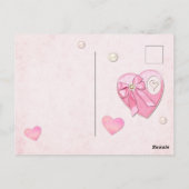 Hart tot hart Valentijnsdag Briefkaart (Achterkant)