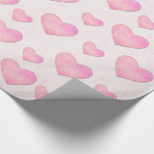 Hart tot hart Valentijnsdag Cadeaupapier (Hoek)