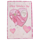 Hart tot hart Valentijnsdag Medium Cadeauzakje (Voorkant)