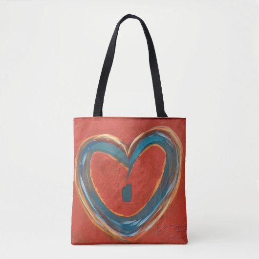 Hart Tote Bag (Voorkant)